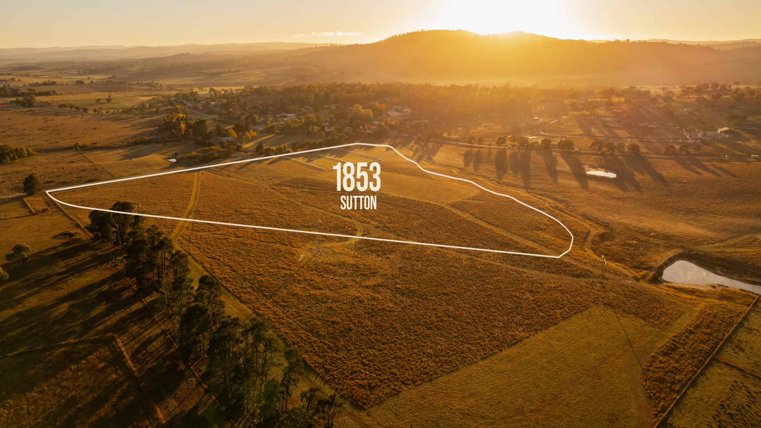 Drone location overview of 1853 Sutton